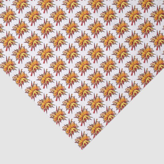 KA-POWおもしろいレトロ漫画ブックアーポップ・アートのト 薄葉紙 (詳細)