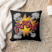 KA-POW! コミック風グラフィック クッション (ブランケット)