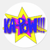KA-PoW!!! ラウンドシール (正面)