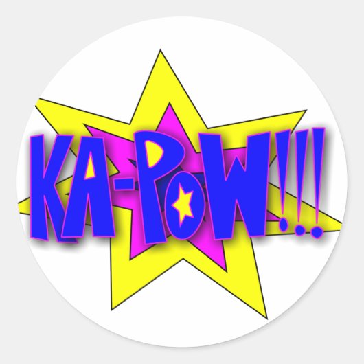KA-PoW!!! ラウンドシール (正面)