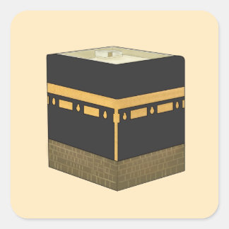 Kaaba - الكعبة – カバハンドドロー スクエアシール