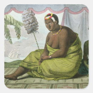 Ka'ahumanu、サンドイッチ島の女王 スクエアシール