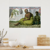 Ka'ahumanu, Queen of the Sandwich Islands ポスター (キッチン)