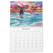 Kaai Hawaii Calendarからアロハ カレンダー (1月 2027)