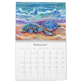 Kaai Hawaii Calendarからアロハ カレンダー (2月 2027)