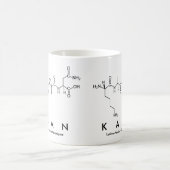Kaanペプチド名mag コーヒーマグカップ (中央)