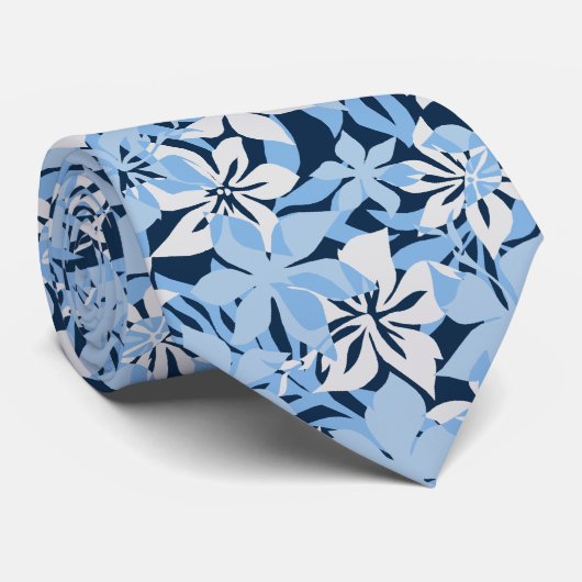 Kaanapali迷彩柄ハワイアン両面印刷 ネクタイ (ロール)