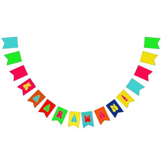 KAARAWANフィリピンパーティーマリガヤンカラワンバナー バンティングフラッグ