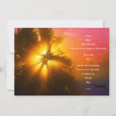 Kaart enkel met Hafiz - Even after all this time (正面)