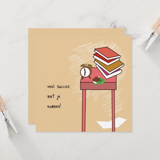 kaart examen カード (正面/裏面インサイチュ)