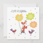 kaart felicitatie カード (正面)