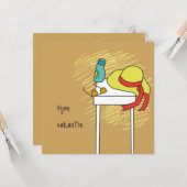 kaart fijne vakantie カード (正面/裏面インサイチュ)