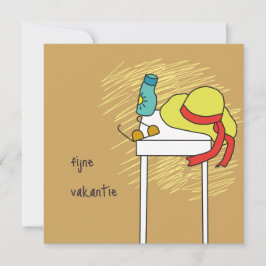 kaart fijne vakantie カード