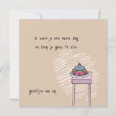 kaart fijne verjaardag カード (裏面)