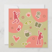  kaart uitnodiging koffie (正面)