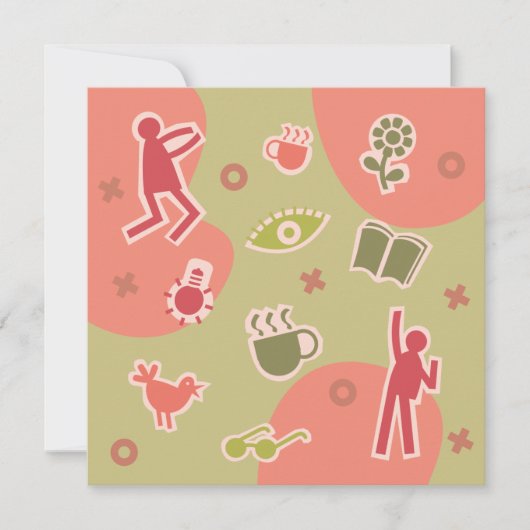  kaart uitnodiging koffie (正面)