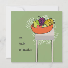 kaart van harte beterschap カード