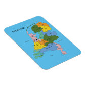 Kaart van Nederland magneet マグネット (右側)