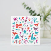 kaart verhuizen 'dorp' カード (スタンド正面)