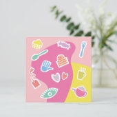 kaart verjaardag 'happy birthday' カード (スタンド正面)