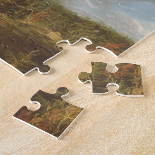 Kaaterskillの滝 ジグソーパズル (側面)