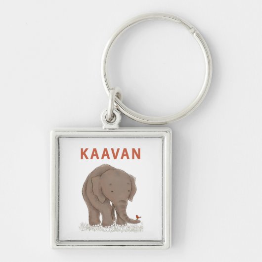 Kaavan ：世界で最も孤独な象 キーホルダー (正面)