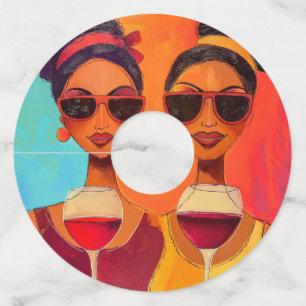 KABによるデイドリンクワイングラスチャーム ワイングラスタグ