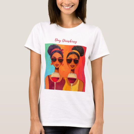 KABによるTシャツを飲む日 Tシャツ (正面)