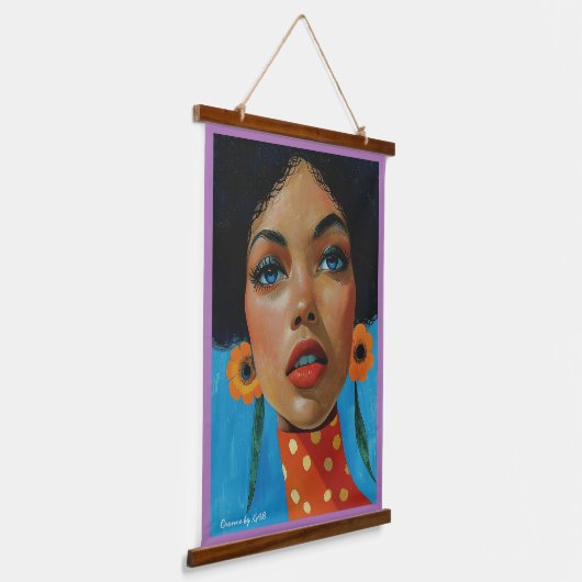 KABウッドトップウォールタペストリーによるダイオンネックス 吊り下げ型タペストリー (傾斜あり)