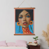 KABウッドトップウォールタペストリーによるダイオンネックス 吊り下げ型タペストリー (寝室)