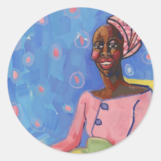 KABスタンプによる従兄弟ベティ ラウンドシール (正面)