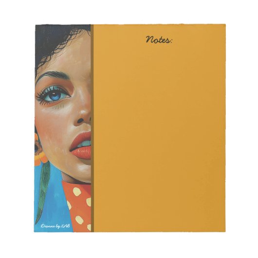 KABノートパッドによるダイオンネ ノートパッド (正面)