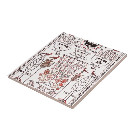 Kabbalahのデザイン タイル (側面)