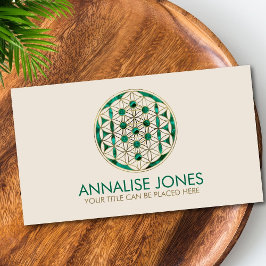 Kabbalah生命の木 – 生命の花 名刺