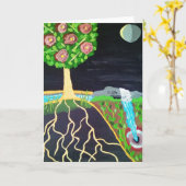 Kabbalah カード (黄色い花)