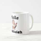 Kabbalah.Mugのための叫び声 コーヒーマグカップ (正面右)