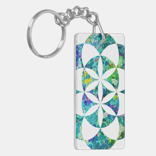 Kabbalah Tree of Life キーホルダー (正面左)