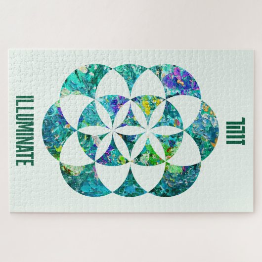 Kabbalah Tree of Life ジグソーパズル (横)