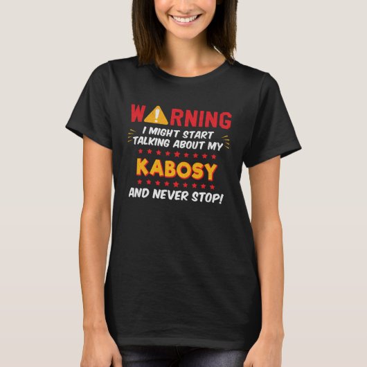 Kabosyジョークのグラフィック Tシャツ (正面)