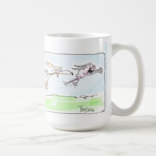 Kabukiの漫画からのファースト・フードのマグ コーヒーマグカップ (右)