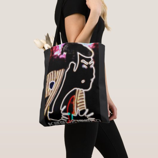 KABUKI トートバッグ (クローズアップ)