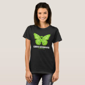 Kabuki Syndrome Awareness Month Lime Green Ribbon Tシャツ (正面フル)