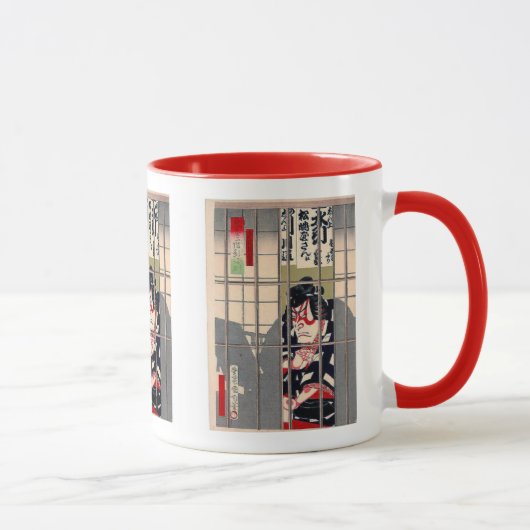 KABUKI , Toyohara,kunichika マグカップ (右)