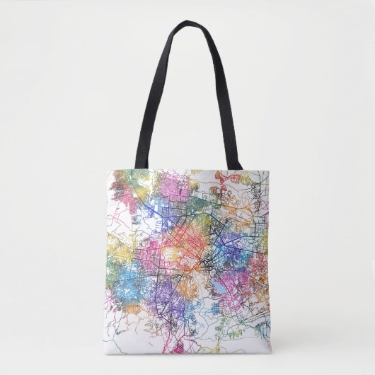 Kabul Afghanistan City Map トートバッグ (正面)