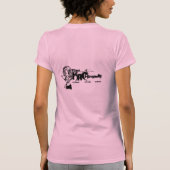 KaCのゴムのゴムの女の子タンク Tシャツ (裏面)