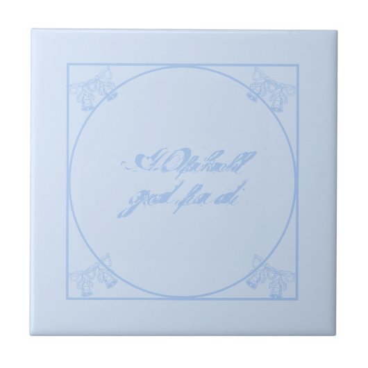 Kachel Fliesen Bayrisch Bayerisch Bairisch タイル (正面)