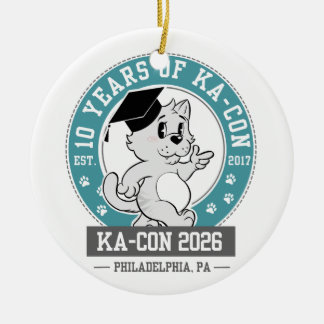 KACON 2026 記念オーナメント セラミックオーナメント