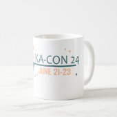 KACON 24公式マグカップ コーヒーマグカップ (正面右)