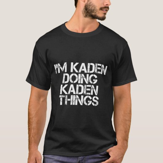 Kadenらしく生きる私の名前 Tシャツ (正面)