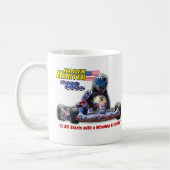 Kaden Harter -チームCRPマグ コーヒーマグカップ (左)